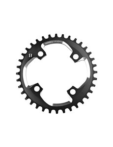 SRAM Chain Ring X-Sync 40T 11 Speed Apex1 Asymetric 110BCD Alumblack BB30 Or GXP:  11SPD 40T