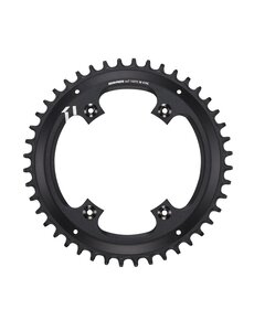  SRAM Chain Ring X-Sync 44T 11 Speed Apex1 Asymmetric 110BCD Alumblack BB30 Or Gxp:  11 SPD 44T