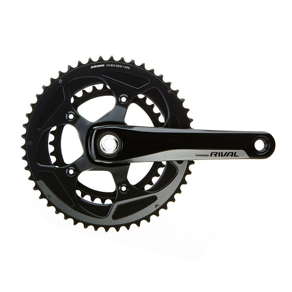 SRAM Rival22 Crank Set BB30 172.5 50-34 Yaw Bearings NOT incl:  11SPD 172.5MM 50-34T