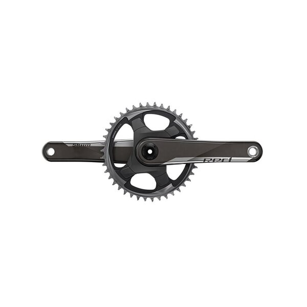SRAM Crankset - Red 1X D1 AXS Dub Gloss Direct Mount (BB Not Included): NATURAL CARBON 12SPD 175MM 40T