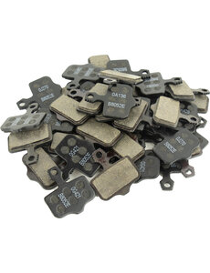 SRAM Disc Brake Pads - Small Organic/Steel (Quiet) (20 Sets) - 2 Piece Road/Elixir/DB/Level B1 (2020+) - Oe Road Pad: