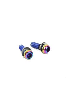  SRAM Caliper Mounting Hardware (also Direct Mount) Stainless Rainbow Bolts - Standard Mount: