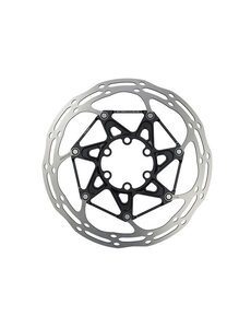  Rotor Centerline 2 Piece 160mm Black (includes Ti rotor bolts): BLACK 160MM