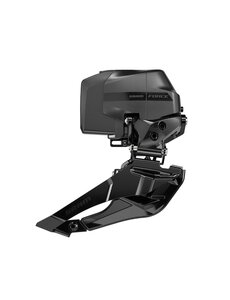  SRAM Front Derailleur Force AXS D2 Braze-on Wide (Battery Not Included) 2023: UNICORN GREY WITH LASER FOIL WIDE