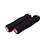 SRAM Locking Grips Contour Foam 129mm Black with Single Black Clamp and End Plugs:
