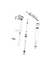  RockShox Spare - SeatPost Service Hydraulic Hose (2000mm) Kit - Reverb Includes New Hose New Strain Relief, New Barb):