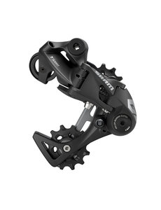  SRAM Rear Derailleur GXDH 7-Speed Medium Cage A3: BLACK 7 SPEED