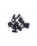  SRAM Derailleur Cable Ferrules - 4mm Open Black Aluminium (100pcs):