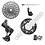 SRAM - GX T-Type Eagle E-Mtb 104Bcd Transmission Axs Groupset (Rd W/Battery/Charger/Cord, Ec Pod, Cr 104Bcd T-Type 34T,Clip-On Guard, Cn 126L, Cs Xs-1275 10-52T) – Cranks Not Included: