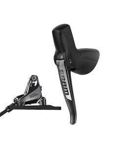  SRAM Hydraulic Disc Brake Rival1 (UK Style) Left Rear Brake 1800mm w Flat Mount Hardware (Rotor & Bracket sold separately):  1800MM
