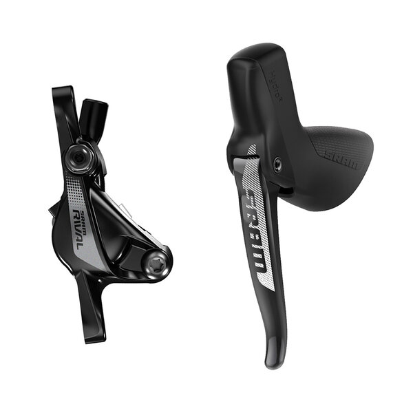 SRAM Shift/Hydraulic Disc Brake Rival22 11-Speed Rear SRAM Shift Rear Brake 1800mm w Flat Mount Hardware (Rotor & Bracket sold separately):  1800MM