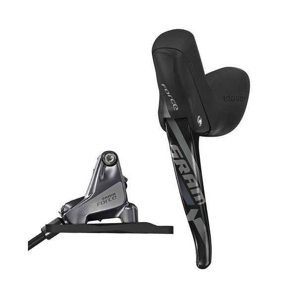 SRAM Shift/Hydraulic Disc Brake Force22 Yaw Front SRAM Shift Front Brake 950mm w Flat Mount Hardware (Rotor & Bracket sold separately):  950MM