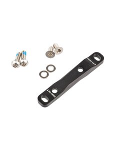  SRAM Flat Mount Bracket Front - 0F/20F (Front 140/Front 160) Includes 2 Stainless Bracket & Caliper Mounting Bolts: