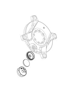 SRAM Spare - Powermeter Crank Arm Bolt Kit And AXS Cover Plug Drive Side M18/M30 Dub Steel Black Rival D1: