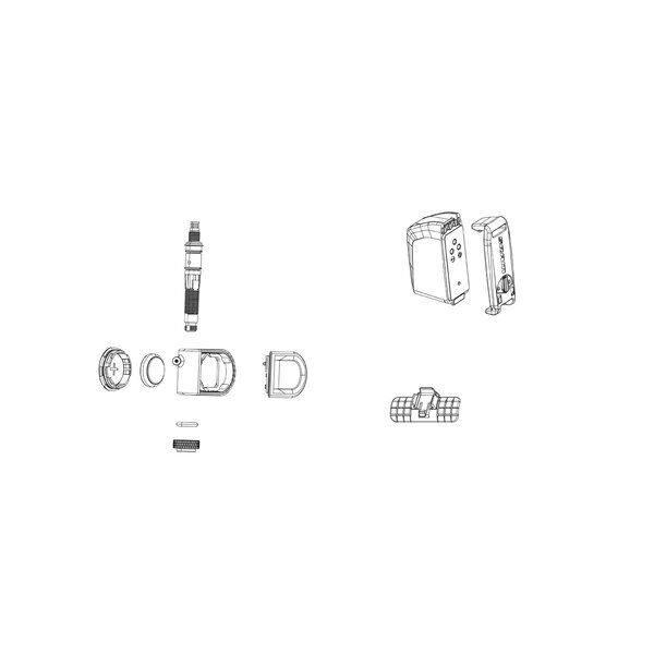 SRAM Spare - Front/Rear Derailleur Battery Block For Etap, AXS And Eagle AXS Qty 1: