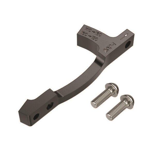 SRAM Post Bracket - 20 P 1  (For Use With 160mm And 180mm Rotors Only)  (140 To 160 Or 160 To 180), Includes Stainless Bracket Mounting Bolts: