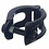 SRAM Spare - Disc Brake Lever Clamp - Hinge-Clamp Black (Includes - Stainless T25 Black Bolt) Qty 1 - Code, G2, Guide, Level, Elixir, DB:
