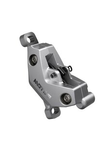  Sram Disc Brake Caliper Assembly - (Assembled, No Hose) Clear Anodized - Motive Ultimate A1+: