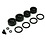 SRAM Disc Brake Caliper Piston Kit - (Includes 2-16mm, 2 - 15mm Caliper Pistons, Seals,  O-Rings) - Db8/Db6/Db4 A1+ (2023+), Motive Ult/Slv/Brz A1+ (2026+):