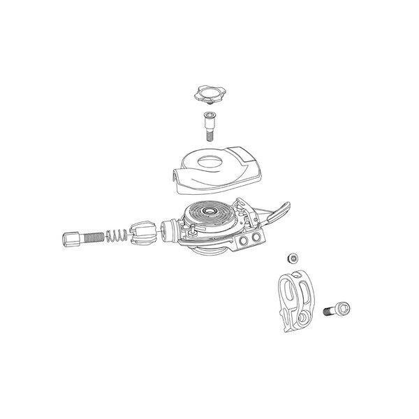 SRAM Shift Lever Trigger Barrel Adjuster Kit Eagle 90 And Eagle 70: