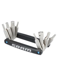  SRAM Eagle 9-Function Multi-Tool (Includes 2, 2.5, 3, 4, 5, 6, 8mm Hex And T10, T25 Torx):