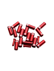  SRAM Ferrule Kit Aluminum Red - includes Shift 4.0mm Qty 10 Brake 5.0mm Qty 6 Cable Tip Qty 4: