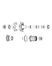  Zipp Hub Freehub Kit - ZM2SL ZR1 For Shimano Microspline: