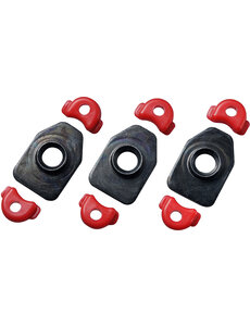 Shimano Shimano Cleat Nut Set, RC9, Set for One Shoe
