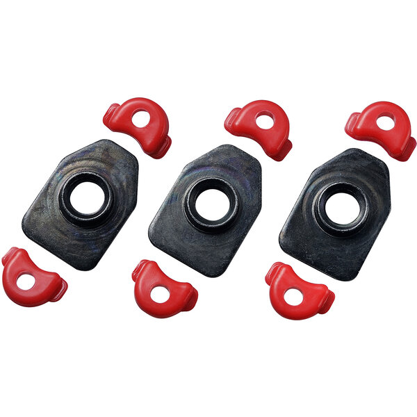 Shimano Shimano Cleat Nut Set, RC9, Set for One Shoe