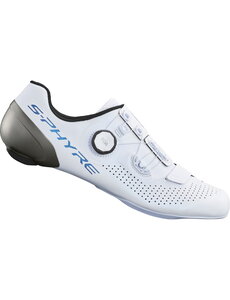Shimano Shimano S-PHYRE RC9 (RC902) TRACK Shoes, White, Size 47