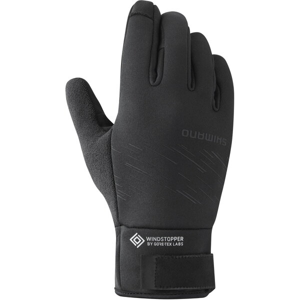 Shimano Shimano Unisex, WINDSTOPPER© Insulated Gloves, Black