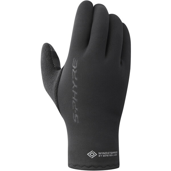 Shimano Shimano Unisex, S-PHYRE Thermal Gloves, Black