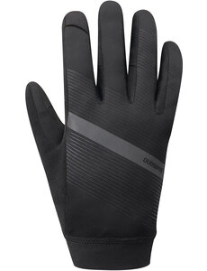 Shimano Shimano Unisex Wind Control Glove, Black, Size S