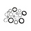 ROCKSHOX SERVICE KIT BASIC 50 HOUR - AM FORK (INCLUDES DUST SEALS FOAM RINGS O-RING SEALS) - LYRIK RCT3 SOLO AIR - A1