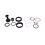 ROCKSHOX 200HR/1YR SUSPENSION FORK SERVICE KIT (INCLUDES DUST SEALS, FOAM RINGS, O-RING SEALS, CHARGER SEALHEAD, SA SEALHEAD)-LYRIK/PIKE29+ SOLO AIR A1
