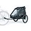 Cube Cube Kids Trailer Double  (For one or two kids) Black/Blue