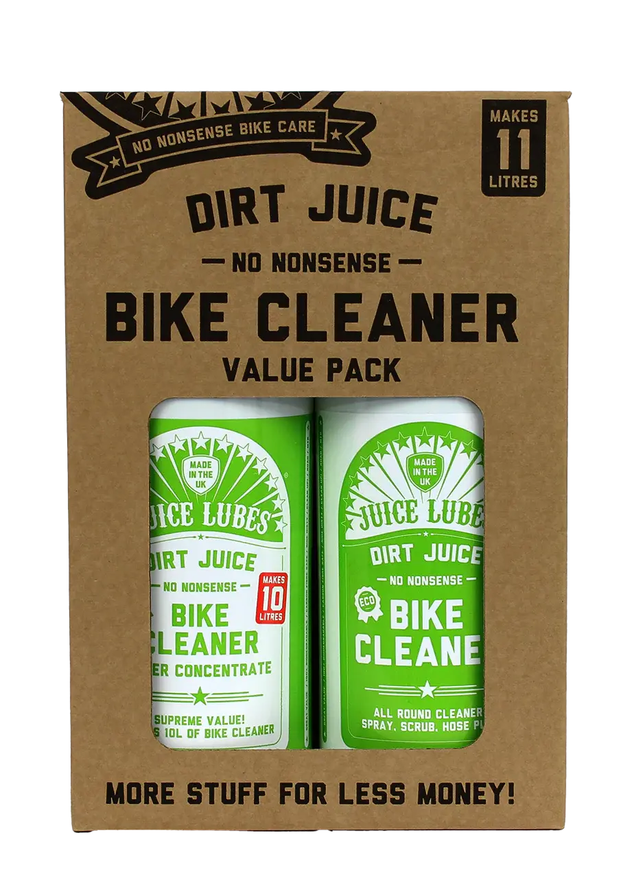 You added <b><u>Dirt Juice Double Pack Bike Cleaner 2 x 1 Litre</u></b> to your cart.