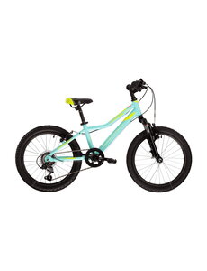 Kross Kross Lea Mini 20w D Girls Bike 20w Lime/Yellow For 6 to 8 years (Height  115-135 cm)