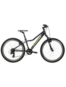 Kross Kross Hexagon Jr 1.0 SR Boys Bike  Navy/Yellow 24w For 8 to 12 years (Height  130–145 cm)