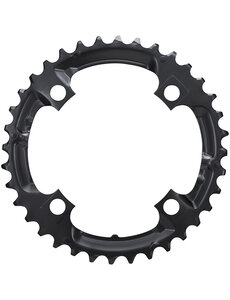 Shimano Shimano Deore FC-M590 104mm BCD 4 Arm Middle Chainring - Black - 36T