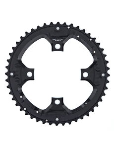 Shimano FC-T6010 chainring, 48T, for chain guard, black 48 teeth, 104BCD, 4 Bolt, 3x 9sp or 10sp