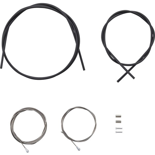 Shimano Shimano Road brake cable set with SIL-TEC coated inner wire, black Black