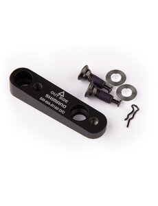 Shimano Shimano Adapter for flat mount calliper to road flat frame mount, for rear 160 mm