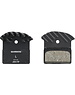 Shimano Shimano J05A-RF disc brake pads and spring, resin pad, with cooling fins