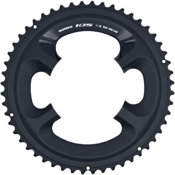 Shimano Shimano FC-5800 chainring 52T-MB for 52-36T Black