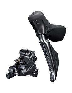 Shimano Shimano Ultegra ST-R8170 Bled Hydraulic Disc, Di2 E-Tube STI Set, Flat Mount Calliper