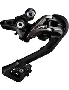 Shimano RD-T8000 XT trekking rear derailluer, SGS long cage, 10-speed Black SGS - long - top normal
