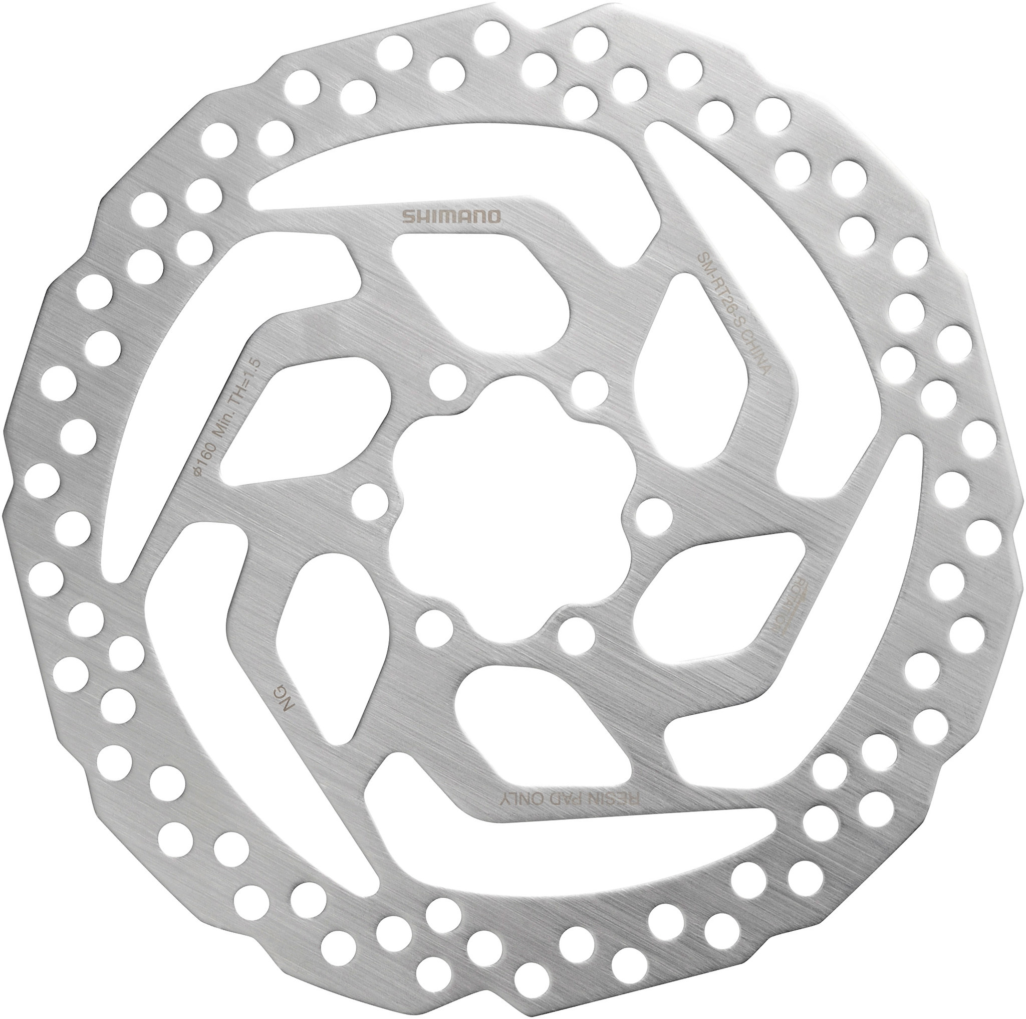 You added <b><u>SM-RT26 6 bolt disc rotor for resin pads, 180 mm Silver 6-bolt - 180 mm</u></b> to your cart.