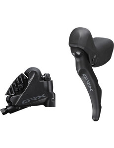 Shimano Shimano GRX ST-RX600 STI Bled With BR-RX400 Flat Mount Calliper