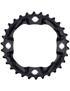 Shimano SHIMANO FC-M4000 MIDDLE CHAINRING, 30T, 4 BOLT/96 MM BCD, 9SP